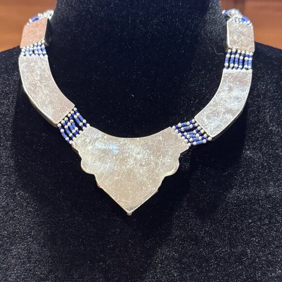 Handmade Tibetan Beaded Necklaces.  Various sizes, stones, and designs available - Picture 2 of 14